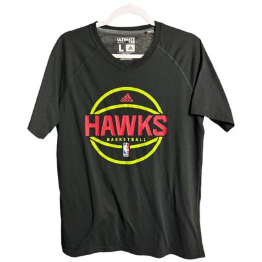Atlanta Hawks NBA x Adidas Climalite Ultimate Tee - Men's Size M